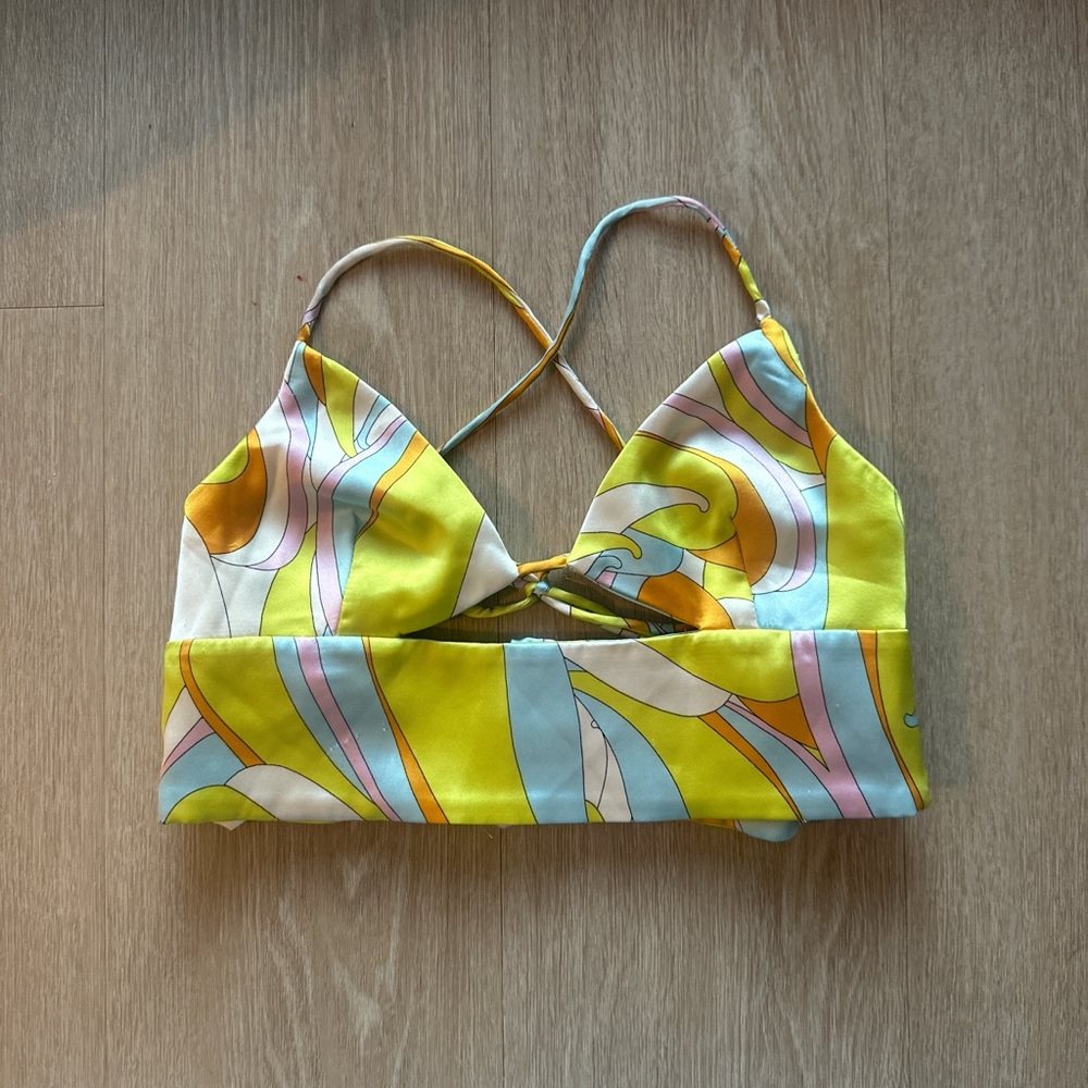 Zara Cutout Crop Top